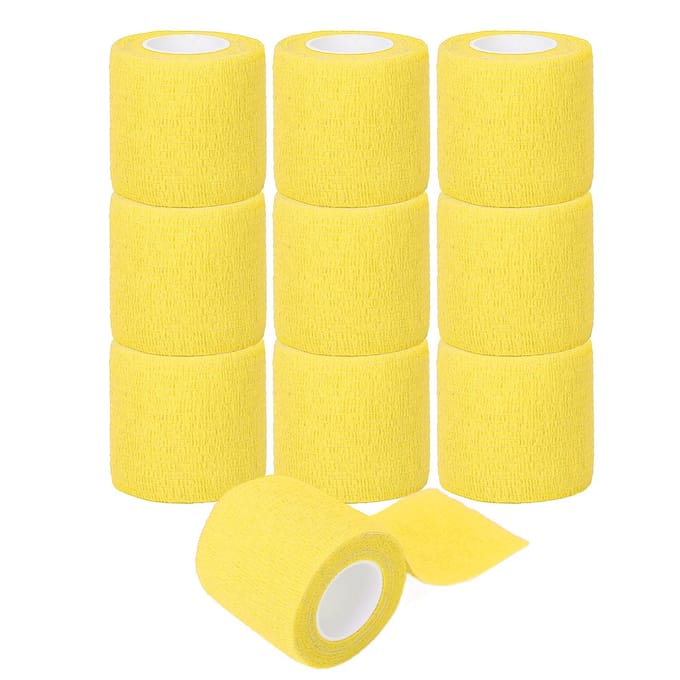 10 Stuks Multifunctioneel Wegwerp Zelfklevend Elastisch Verband Schokbestendig Antislip Tattoo Handvat paars