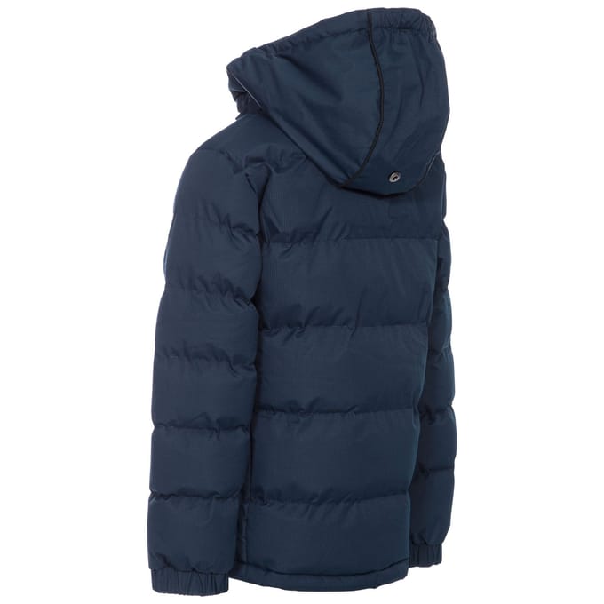 Trespass - Jongens Tuff Hooded Jas (Donkerblauw)