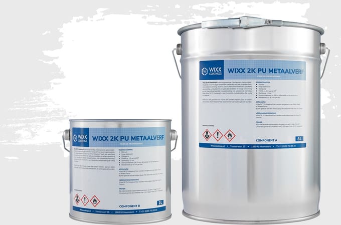 DCC 2K PU Metaalverf - 10L - Wit
