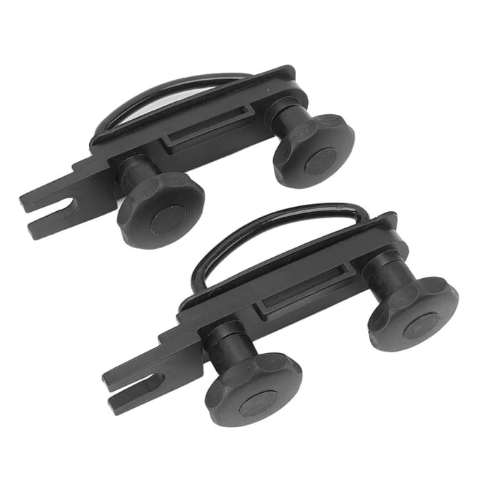 Universele Dakmontage Fitting Kit U-bouten Borgmoer Rubberen Pakking Klein Licht Dakbagage gray