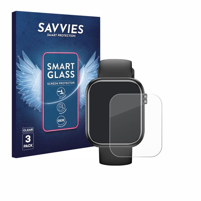 3 Stuks Savvies Screenprotector - geschikt voor RLQA G104 1.83" - beschermfolie glas transparant