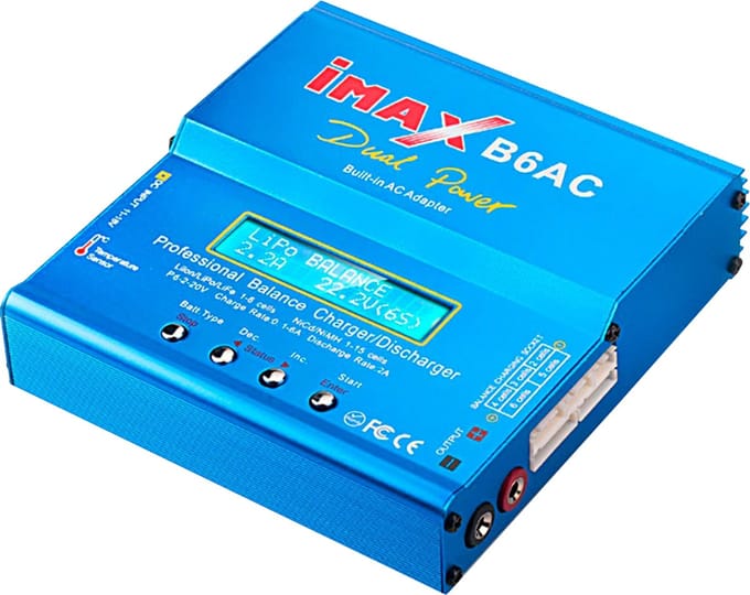 EUROKOMP iMAX B6 – Balanslader – 80W – Zwarte Kleur – Ingebouwd Voeding