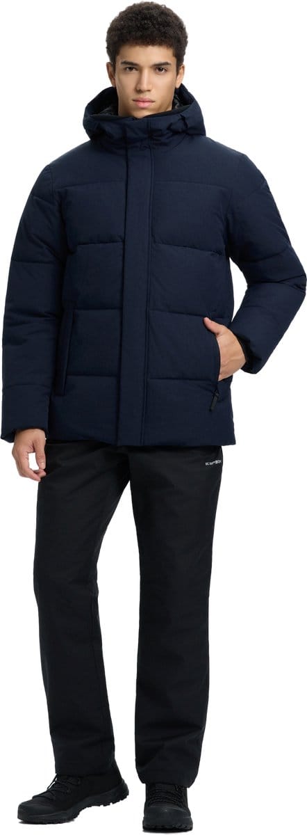 Icepeak Parksville Ski-jas - Heren Parka - Dark Blue