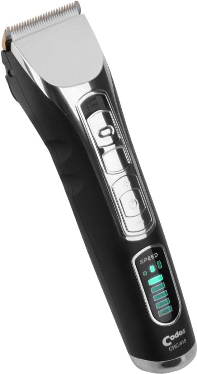 CODOS Wes 918 Draadloze Tondeuse Voor Professionals Kapseltrimmer Met Li Ion Batterij LED Display Verwijderbare Mes