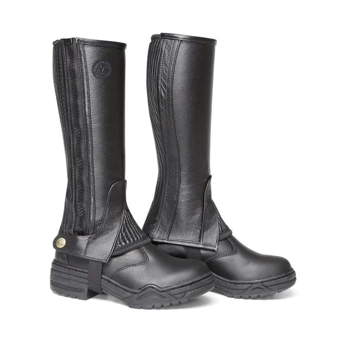Mini-chaps lederen kind Mountain Horse Soft Rider