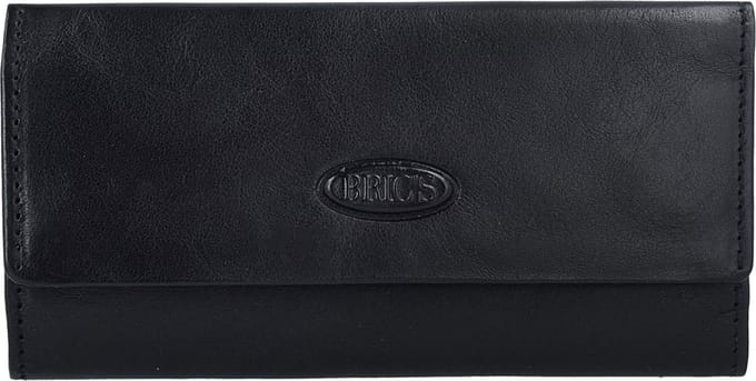 Bric's Monte Rosa Sleuteletui Leer 13 cm - nero