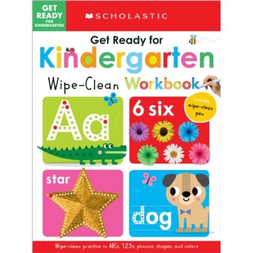 Get Ready For Kindergarten Wipe-Clean Workbook: Scholastic Early Learners (Wipe Clean) - Scholastic