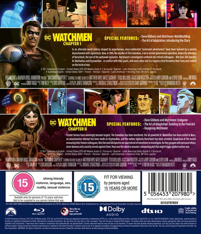 Watchmen : Chapters 1 & 2 - Blu-ray - Import