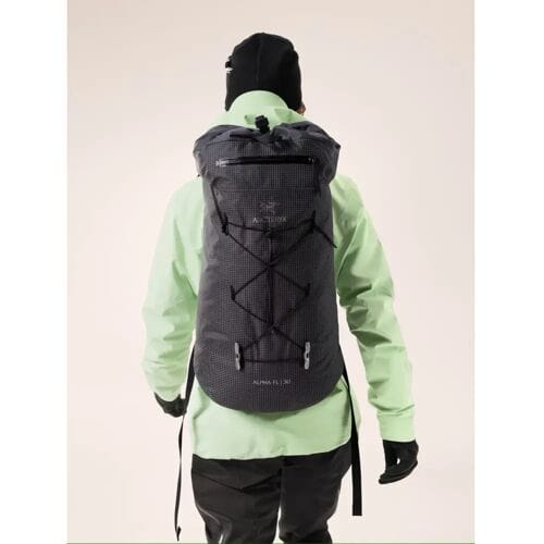 Arc'teryx Alpha Fl 30 Rugzak Alpinisme (Maat - Reg, Kleur - BLACK)