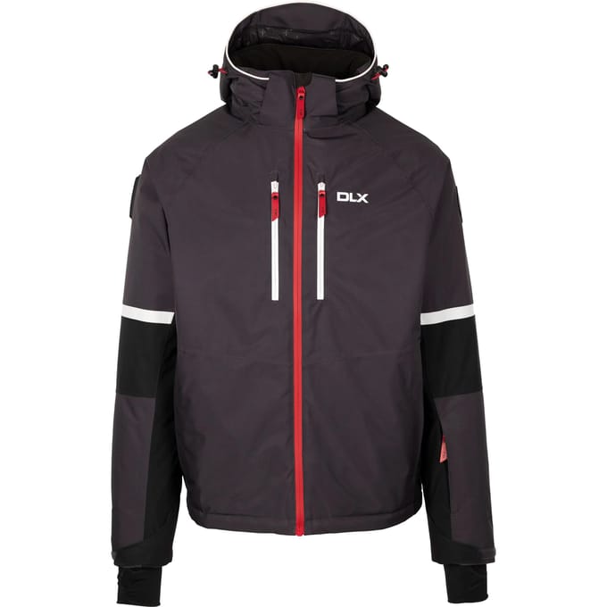 Trespass Heren Mackle DLX Ski jas (Donkergrijs)
