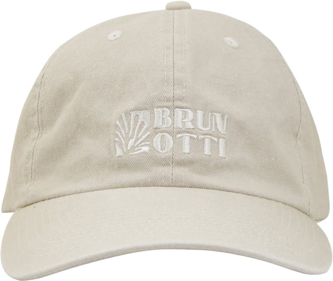 Brunotti - Chica - Cap Feather Grey - Dames - 100% Katoen - Comfortabele Fit - ONE SIZE