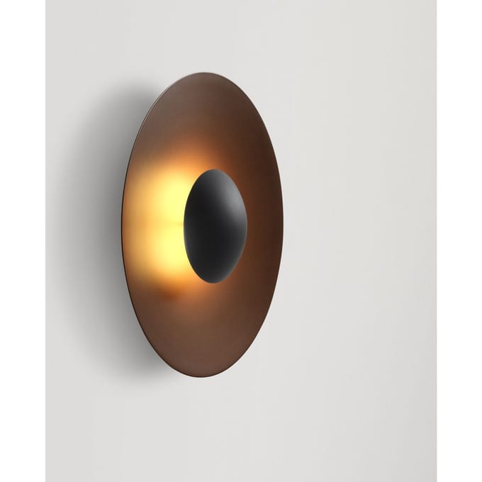 Marset Ginger C Wandlamp Outdoor - roestbruin - Ø42