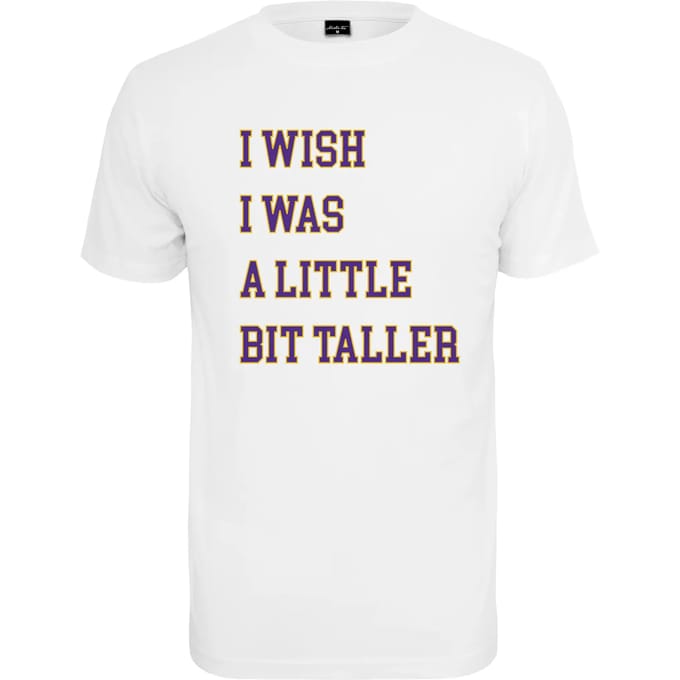 Urban Classics Heren Tshirt -M- A Little Bit Taller Wit