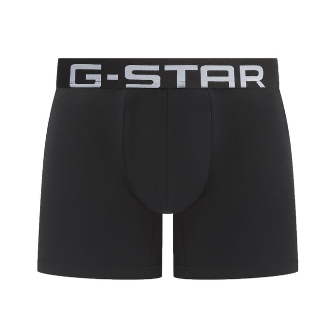 G-Star Heren boxershorts trunks oak 3-pack grijs/wit/zwart