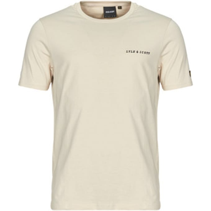 Lyle & Scott  T-shirt Korte Mouw Embroidered T-Shirt