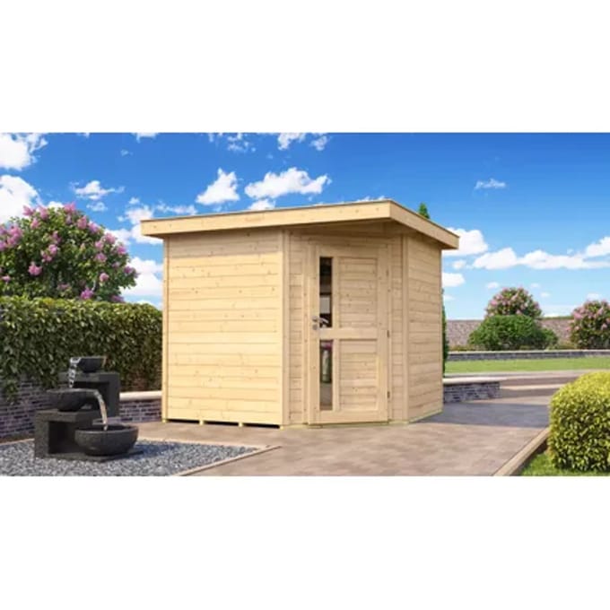 Weka Tuinhuis 229 - Onbehandeld - 239x235cm