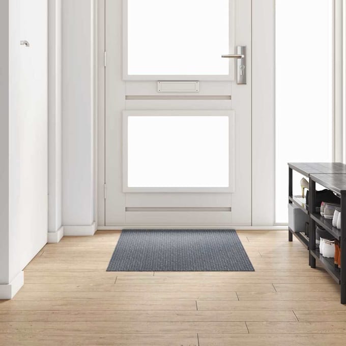 vidaXL - Tapijt - Loper - Grijs - 80 - x - 150 - cm - Stof