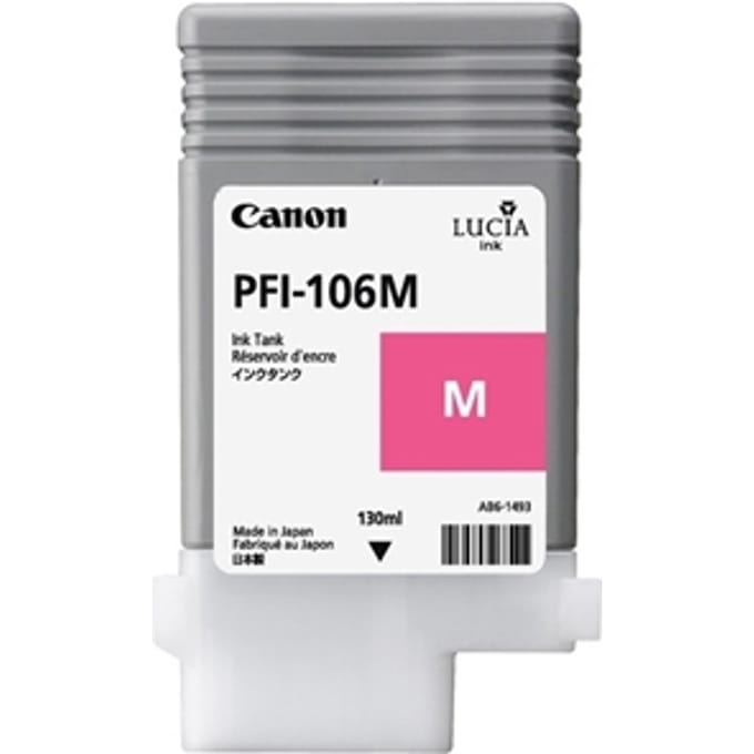 CANON PFI-106M inktcartridge magenta standard capacity 130 ml 1-pack