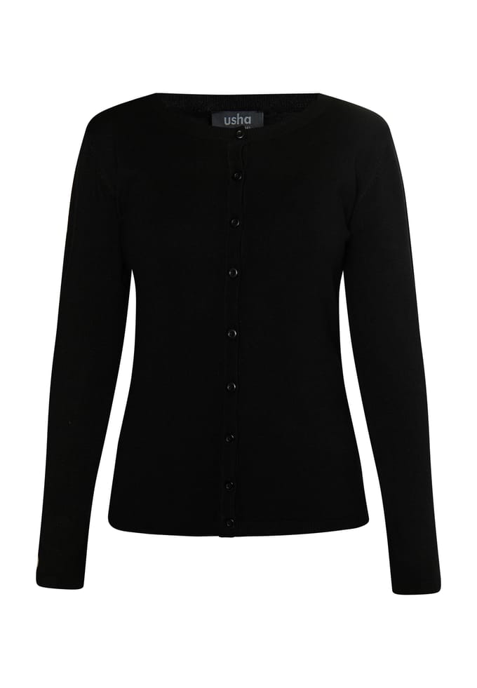 usha Vest Dames zwart