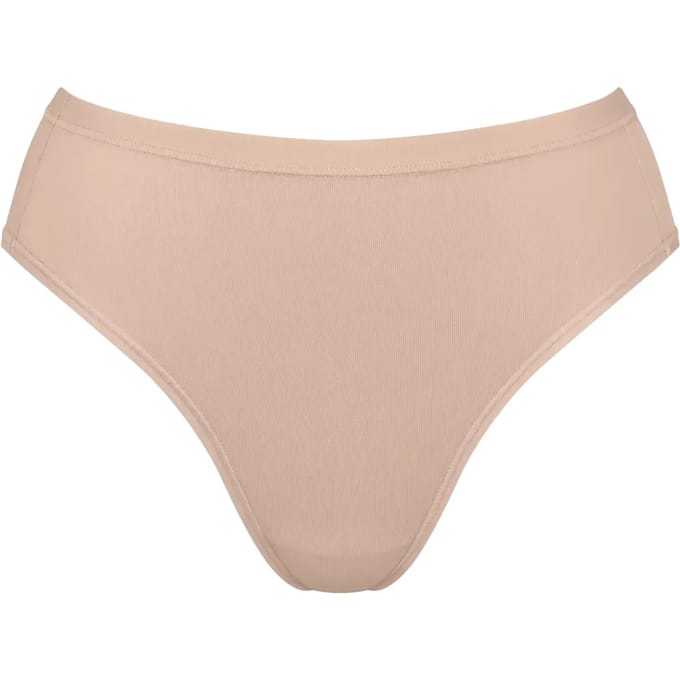 Slip met elastische tailleband, model 'GO DAILY COTTON'