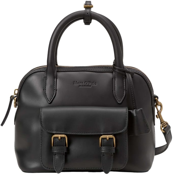 Marc O'Polo handtas schoudertas Gil Crossbody Bag Black zwart