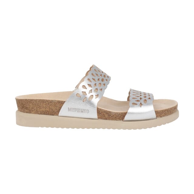 Mephisto Hennie - dames sandaal - Zilver - maat 35 (EU) 2.5 (UK)