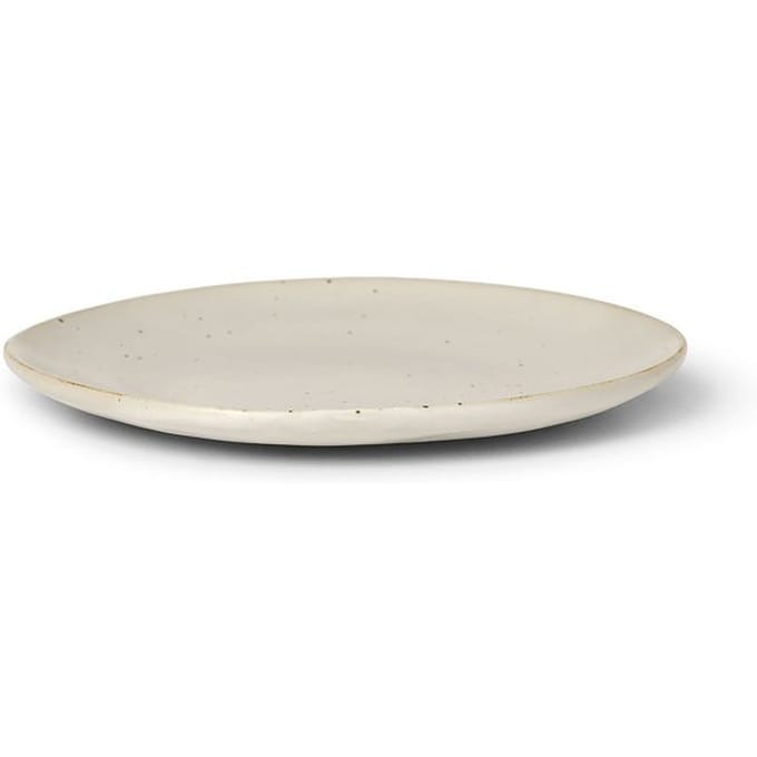 Ferm Living Flow Bord - gebroken wit gespikkeld - small