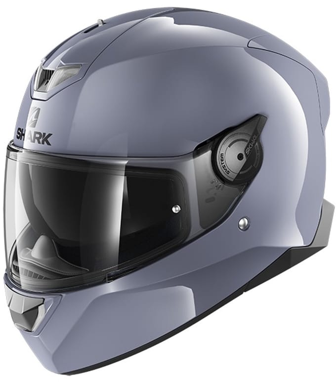SHARK SKWAL 2.2 BLANK Motorhelm integraalhelm Zilver Nardo - Maat XS