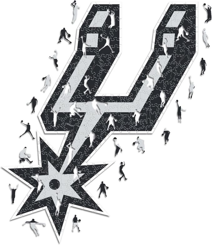 Houten Puzzel NBA Basketbal Team San Antonio Spurs Cadeau