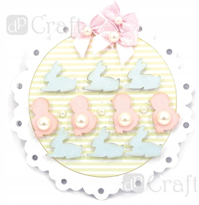 Decoratieve Perforator Kip 2.5cm - Leuk voor Knutselen en Scrapbooking