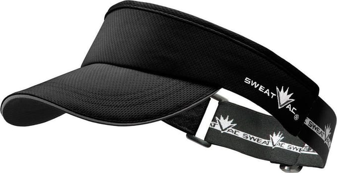 Sweatvac Race visor - Zwart