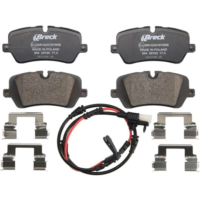 Remblokset BRECK 25720 00 554 00, achter