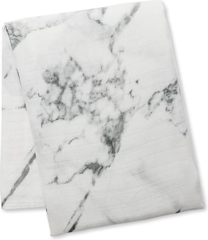 Lulujo - hydrofiele doek - swaddle - bamboo - 120x120 cm - Marble