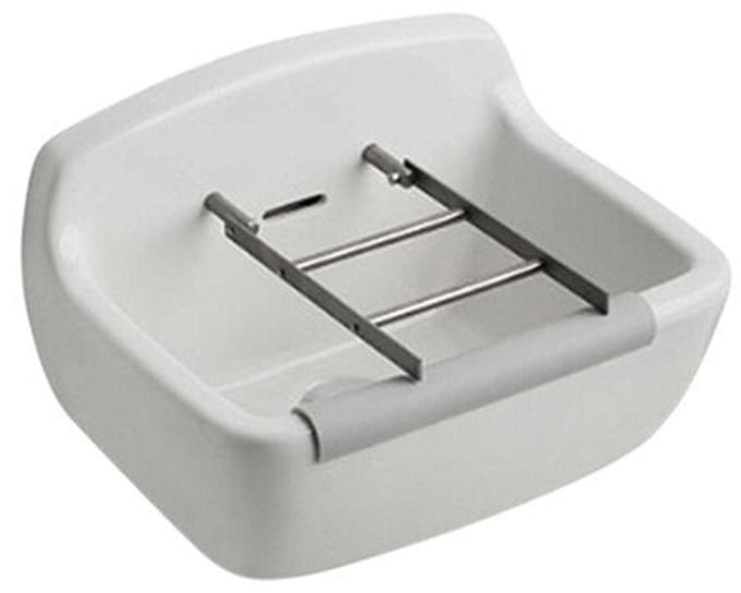Geberit 300 Basic Norma - uitgietbak - voor klaprooster - 500x390mm - met geïntegreerde ove - wit
