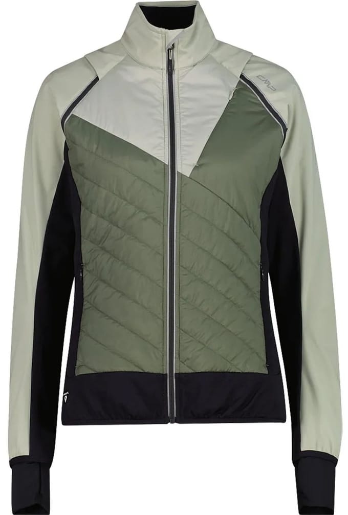 Cmp 30a2276 Afneembare Jas Groen XL Vrouw