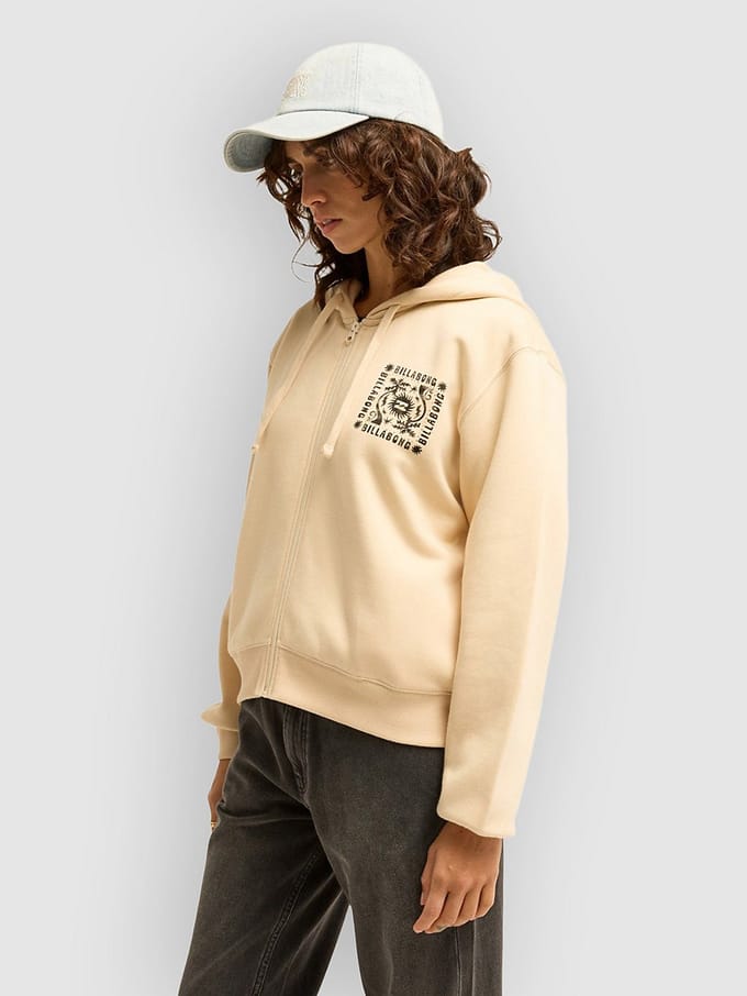 Billabong Always Looking Zip Hoodie wit