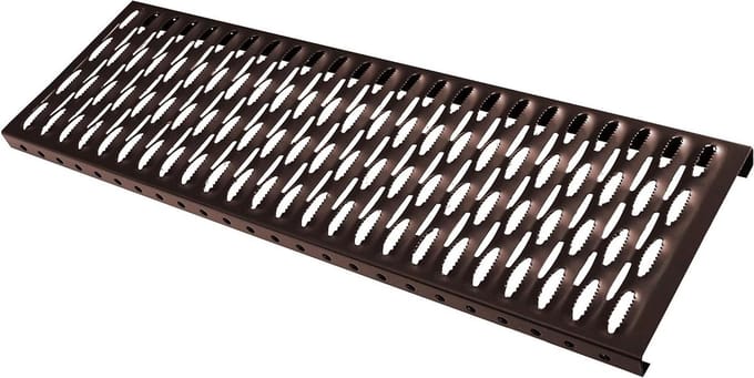 Parotec, klimmen thoughtitrtt, 1200 mm, bruin, haardpodium, looprooster, diverse lengtes, looprooster, rooster, rooster