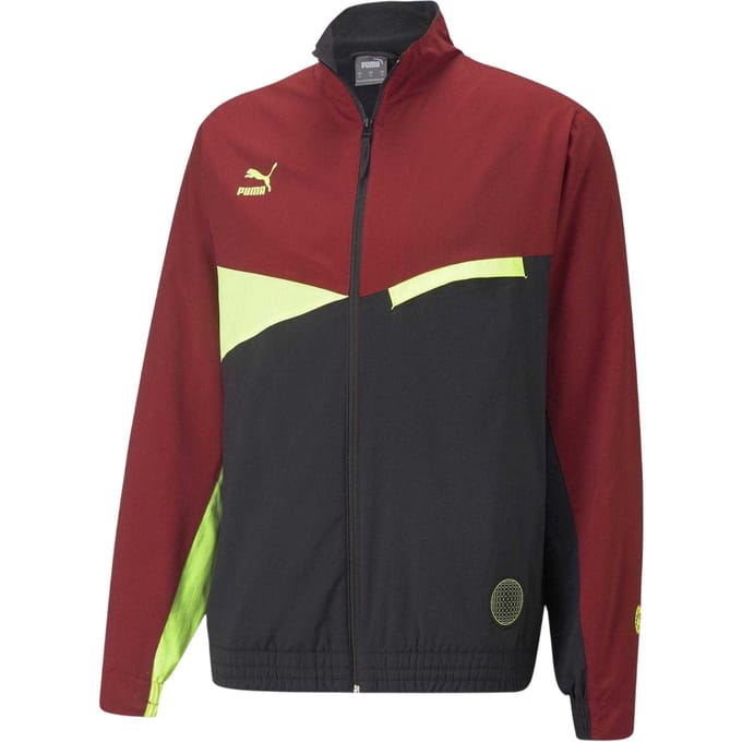 Puma Heren Borussia Dortmund Anorak (Team Rood)