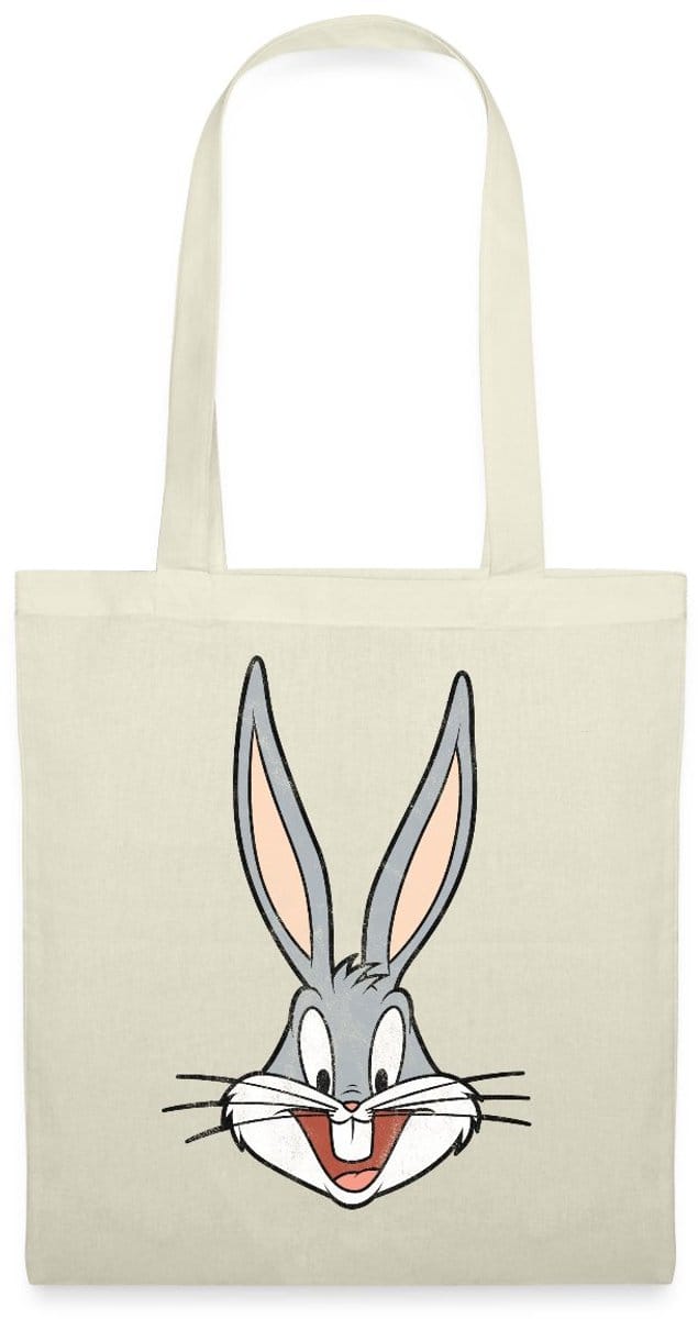 Looney Tunes Bugs Bunny Distressed Tas Van Stof Schoudertas
