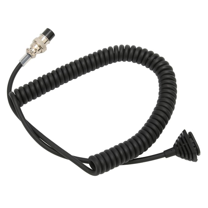 Handmicrofoonkabel Vervanging Rekbare Luidsprekermicrofoonkabel Snoer voor Alinco DR-03 DR-06 DR-135