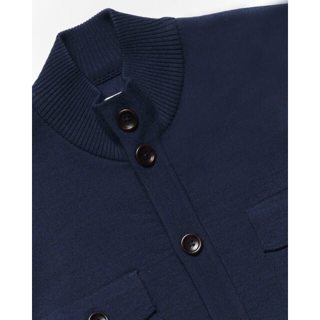 Campbell Vest Heren Donkerblauw