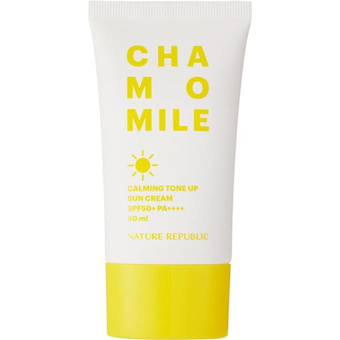 Innisfree - True Mild Cica sunscreen SPF50+ PA++++ 50mL yellow