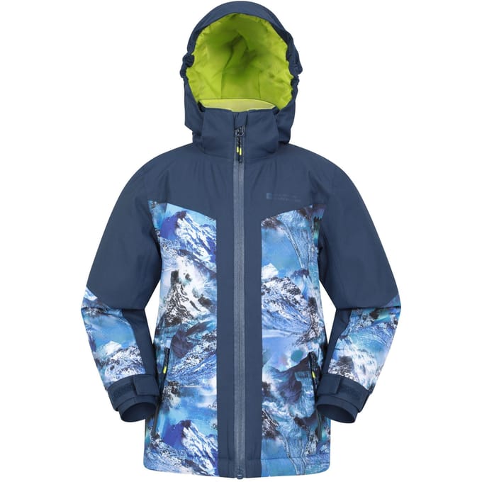 Mountain Warehouse Kinder/Kids Himalaya Abstract Ski-jas (Marine)