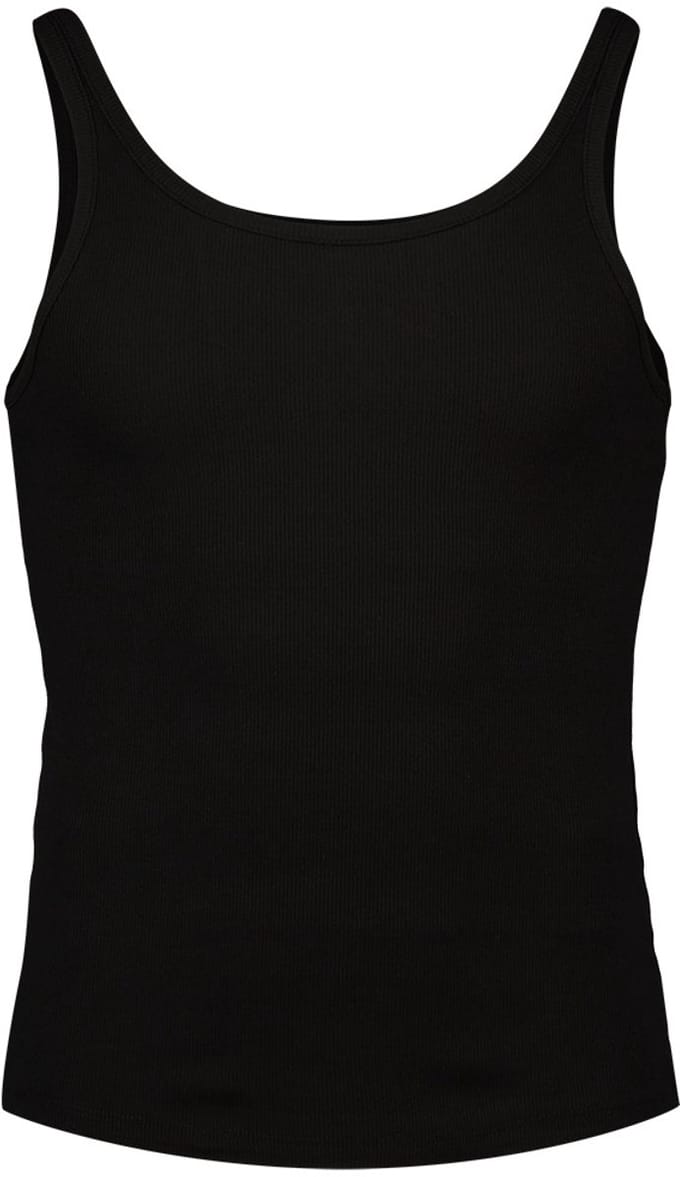 Everlast Ribbed Mouwloos T-shirt Zwart S Man