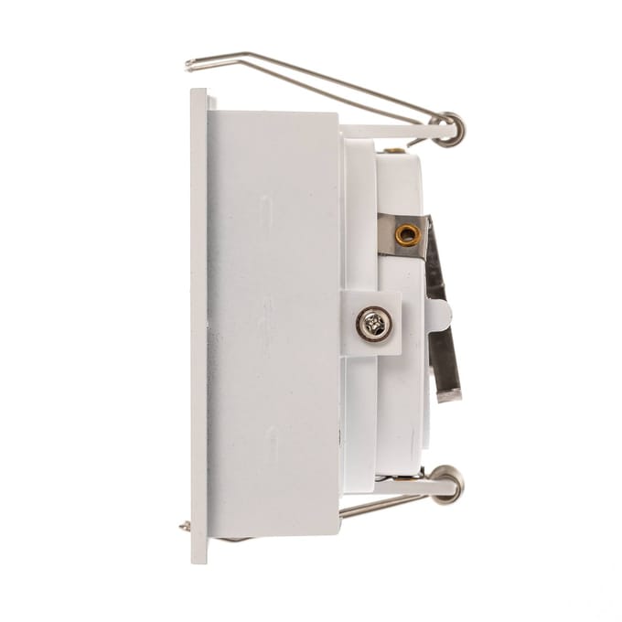 FARO BARCELONA Inbouwlamp Hyde, 2lamps gezwenkt in wit