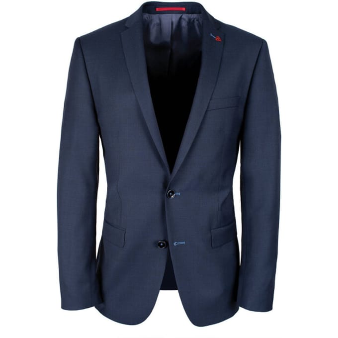 Roy Robson Colbert Super 110's Uni Colour Royal Blue / male