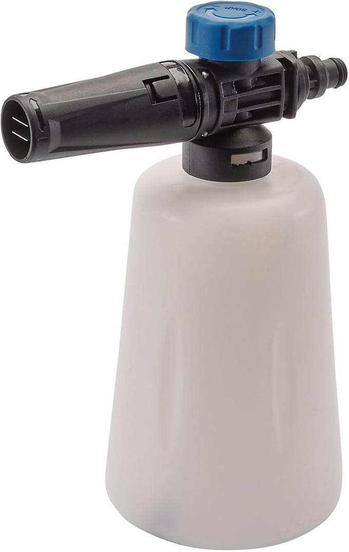 Hogedrukreiniger Sneeuw Foam Lance - Helder/Zwart Accessoire voor Efficiënte Reiniging