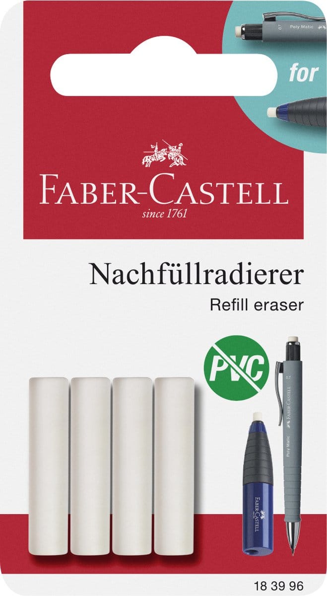 Faber Castell navulgum - voor gumstift Poly Matic - FC-183996