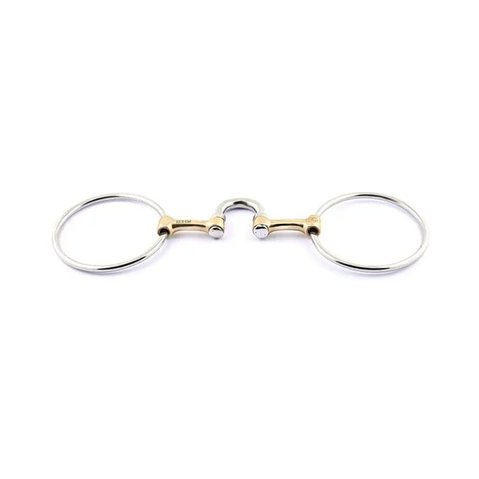 Mors 2 ringen voor paard groot tonggewicht Jump'In