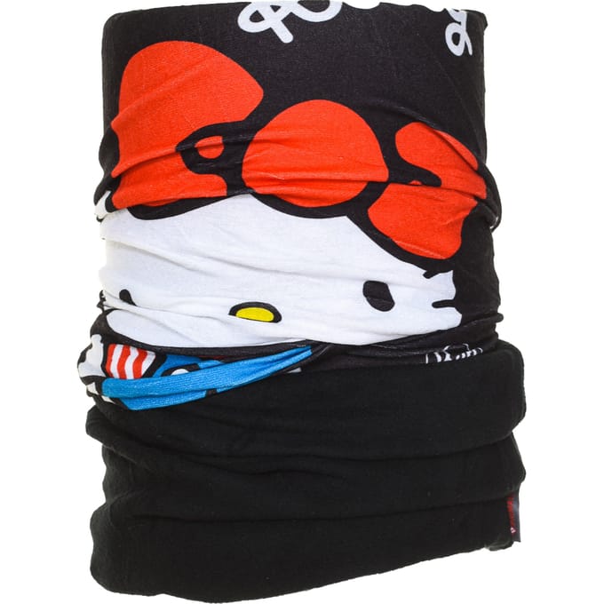 Hello Kitty 77100 Multifunctionele kokerhalsband van unisex microvezel en fleece